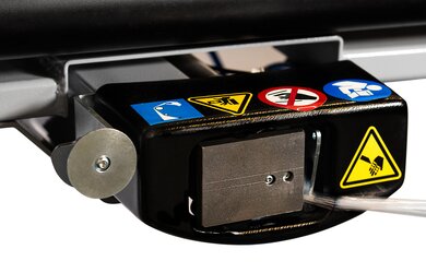 Film Clamping and cutting unit