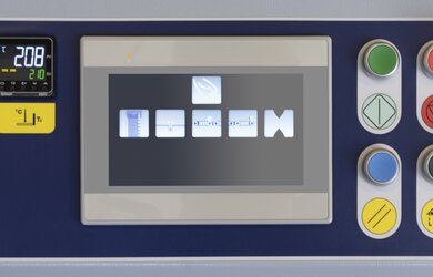 Touch screen control panel