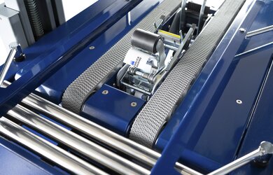 MOTORIZED TOP AND BOTTOM BELT CONVEYORS