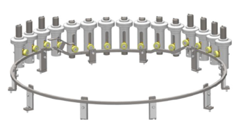 Piston plunger made of duplex stainless steel