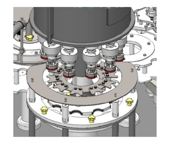 External thread guide made in AISI 904L stainless steel