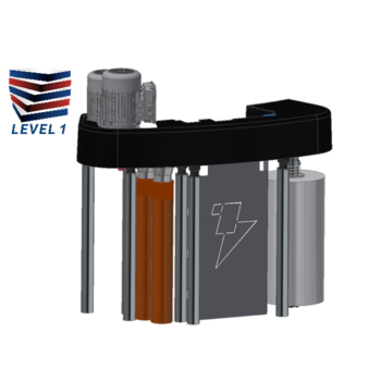 PGSA - CUBE TECHNOLOGY L.1 - VARIABLE PRE-STRETCH CARRIAGE